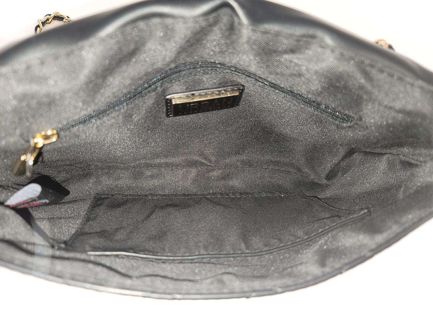 Quilted Faux Leather Clutch