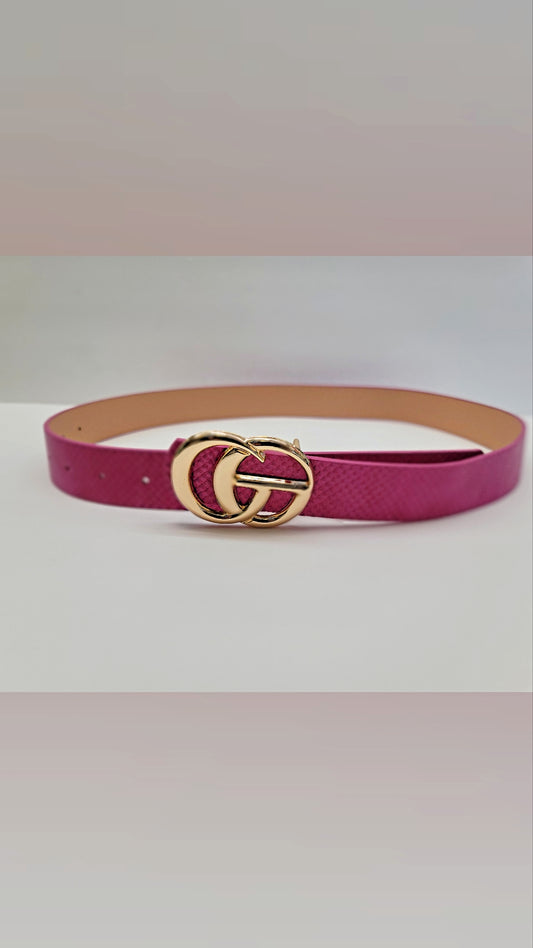 Spring Love Belt | Fuchsia