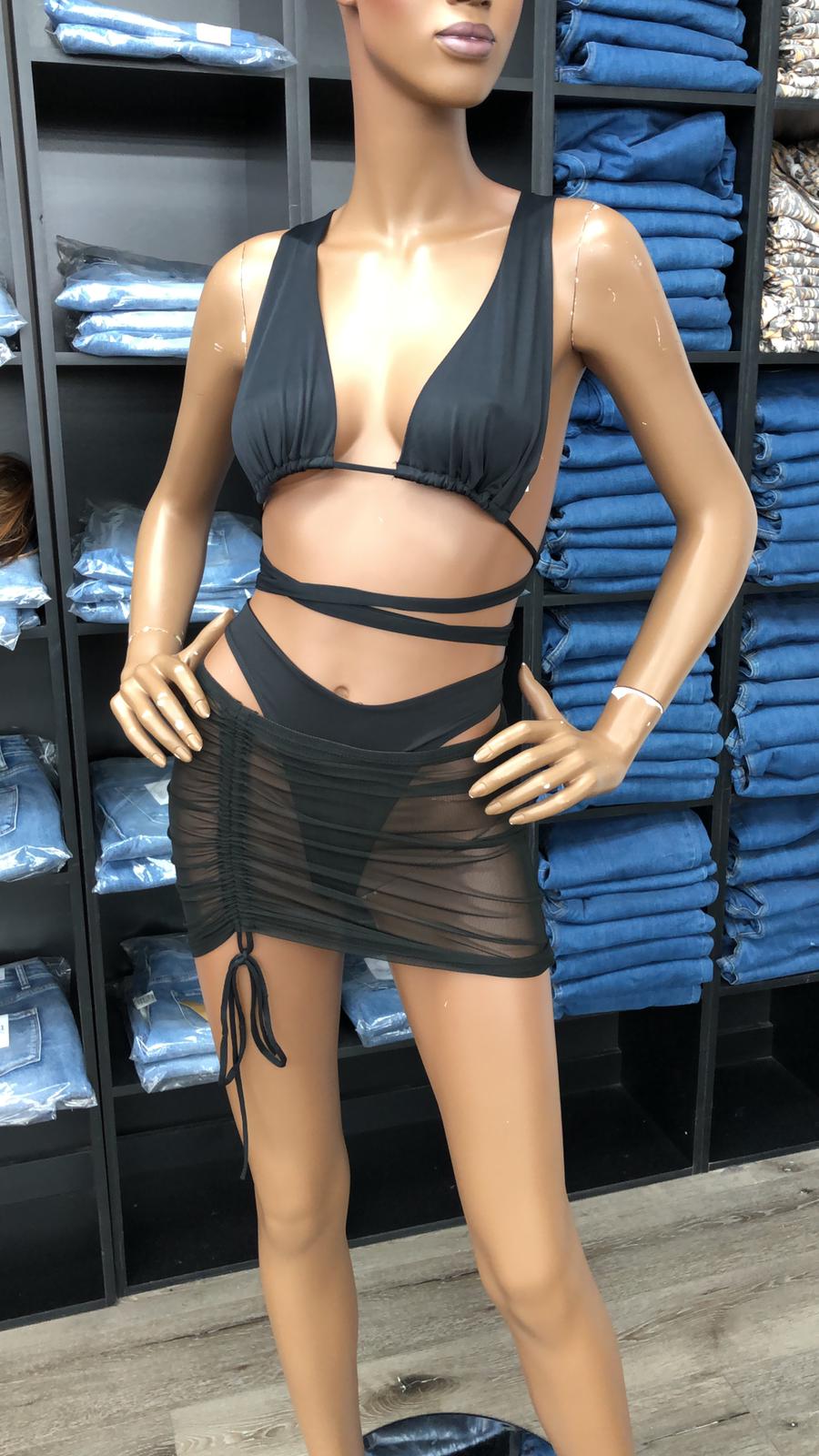 What a Beach Bikini & Coverup