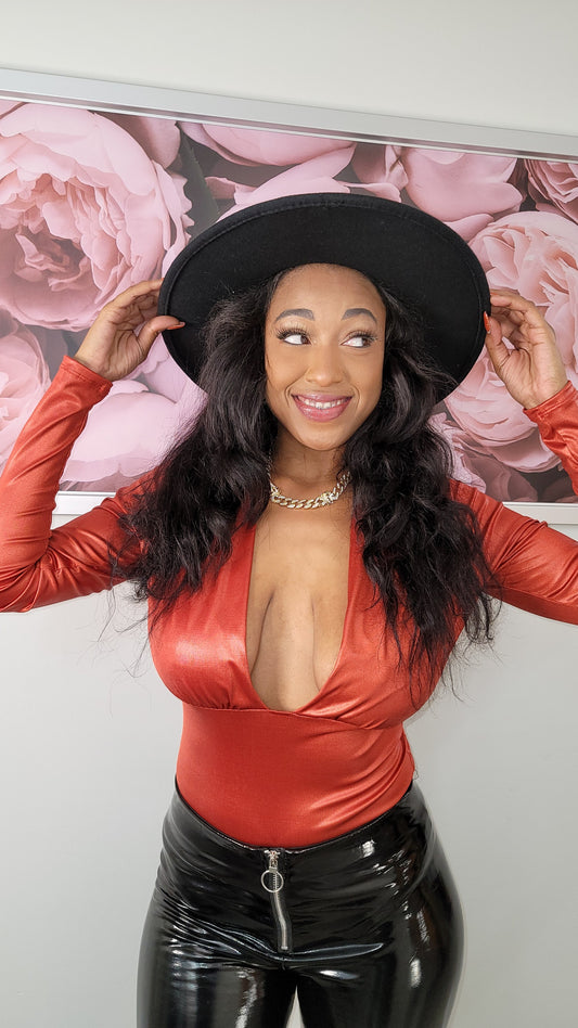 Paint it on Me Bodysuit | Rust