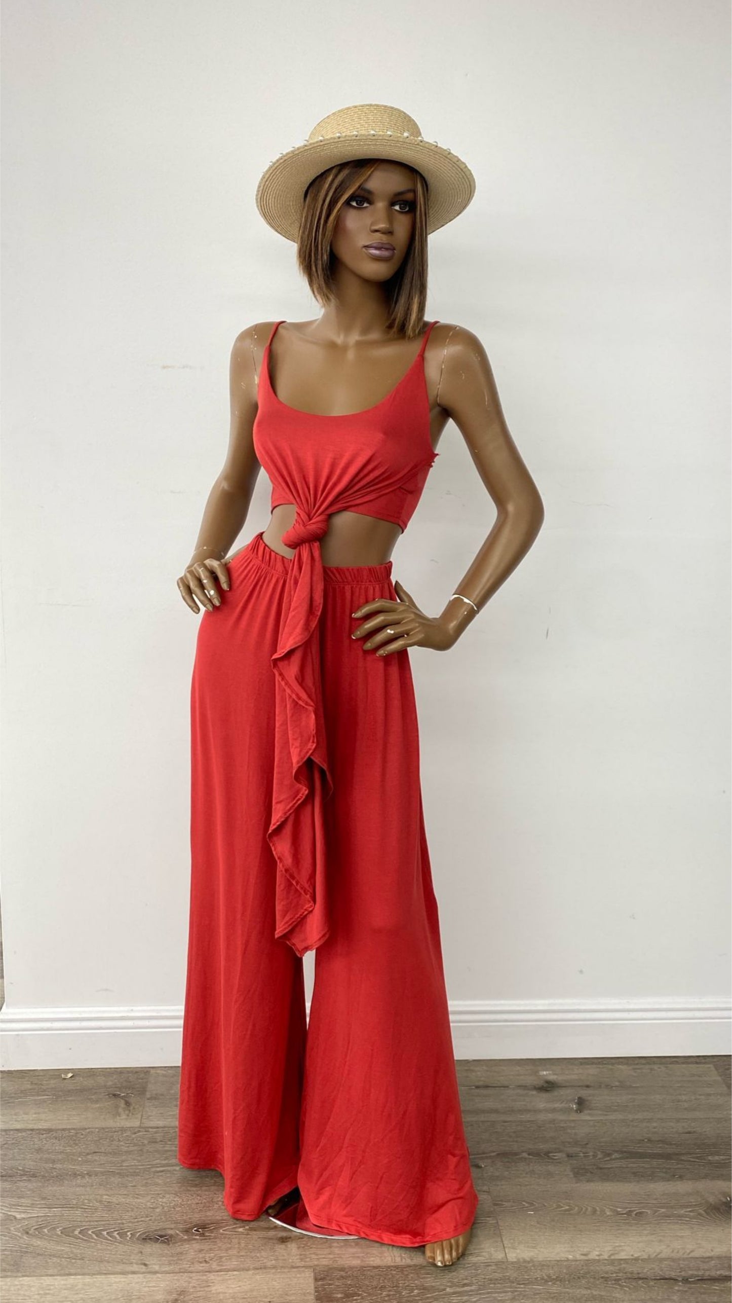 Malibu Pant Set | Rust
