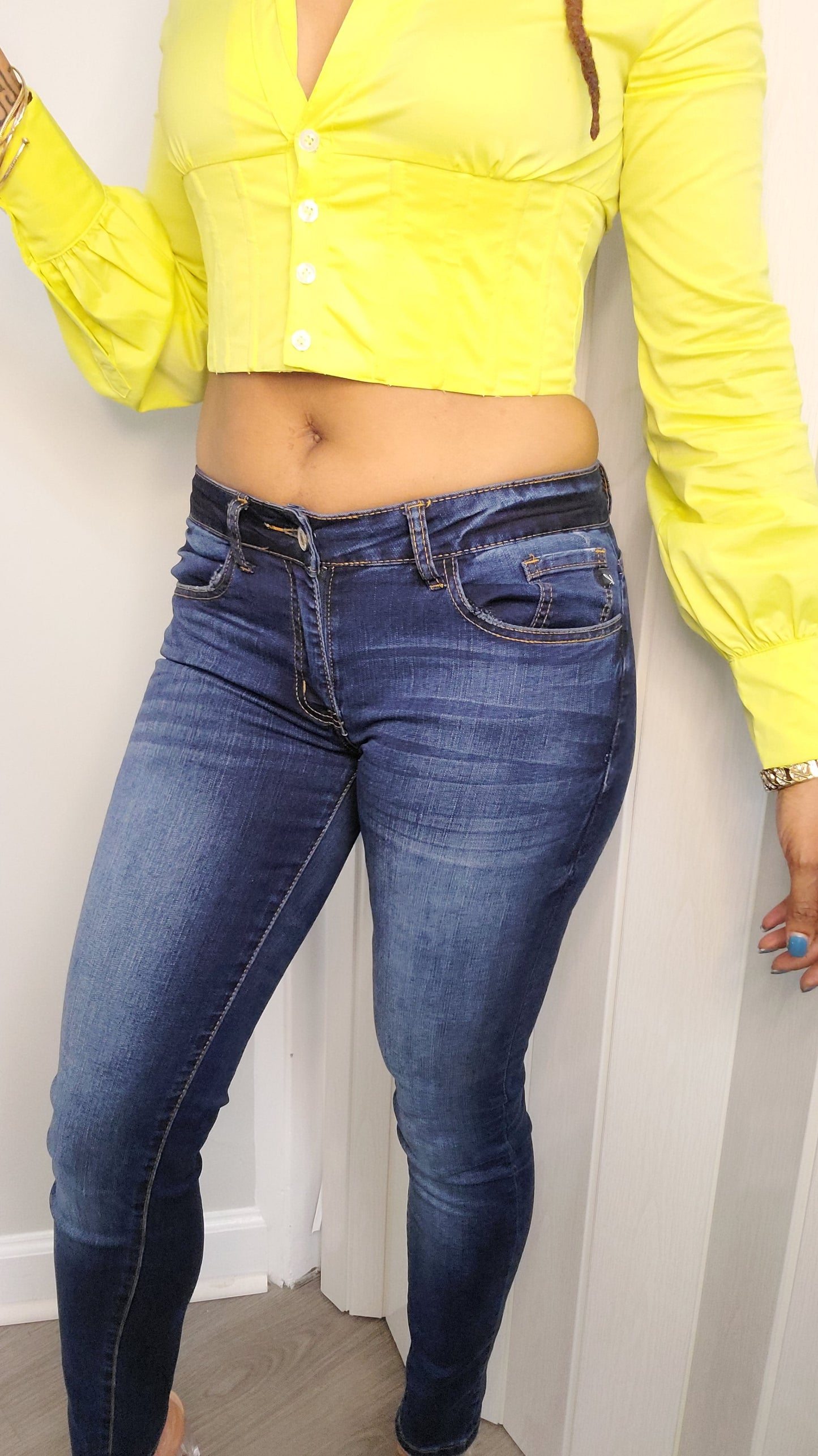 Darkest Blue Denim Jeans