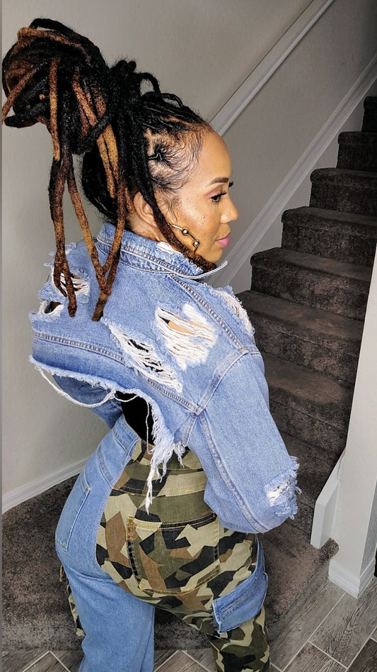 Crop it Denim Jacket