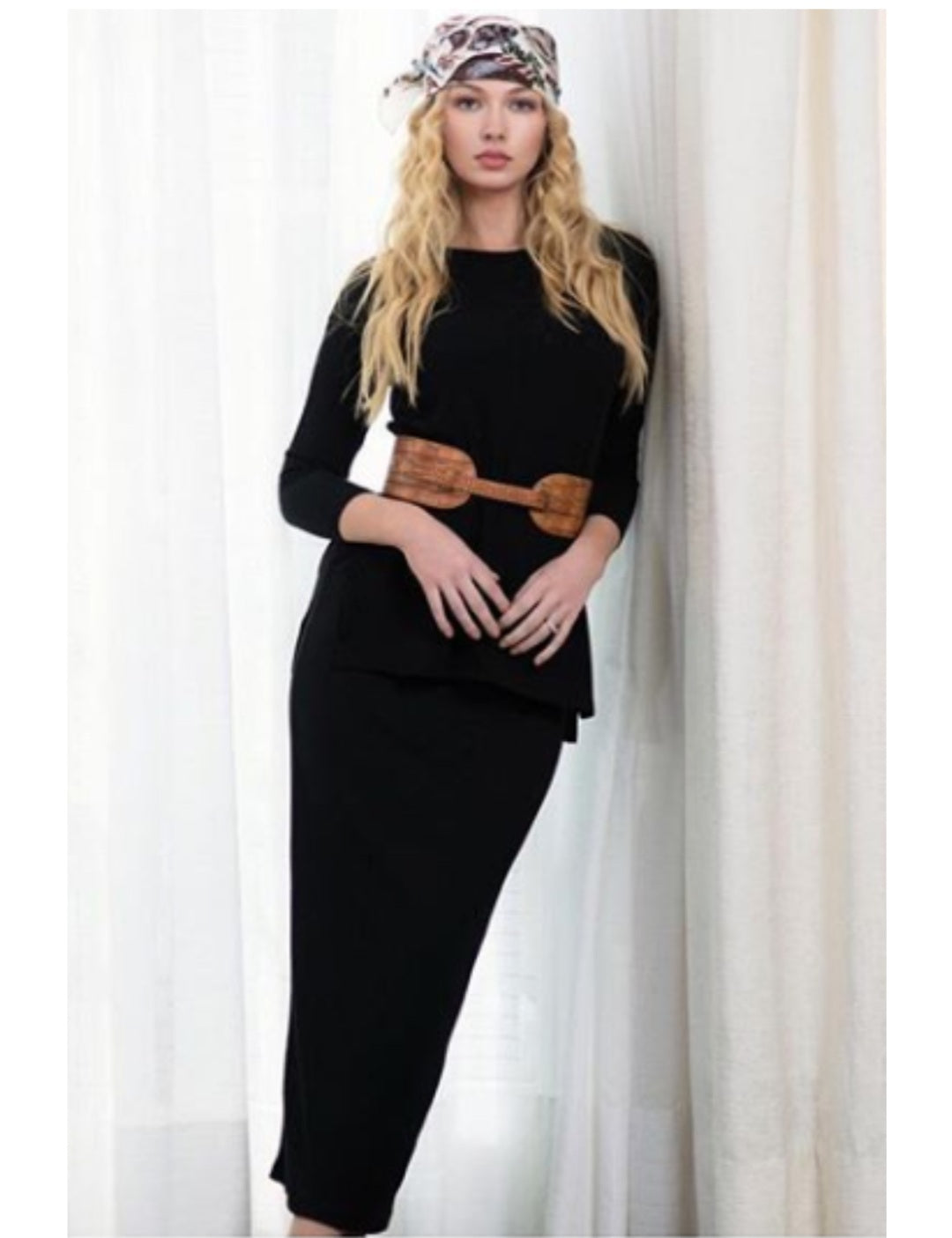 Alligator Wide Belt | Black