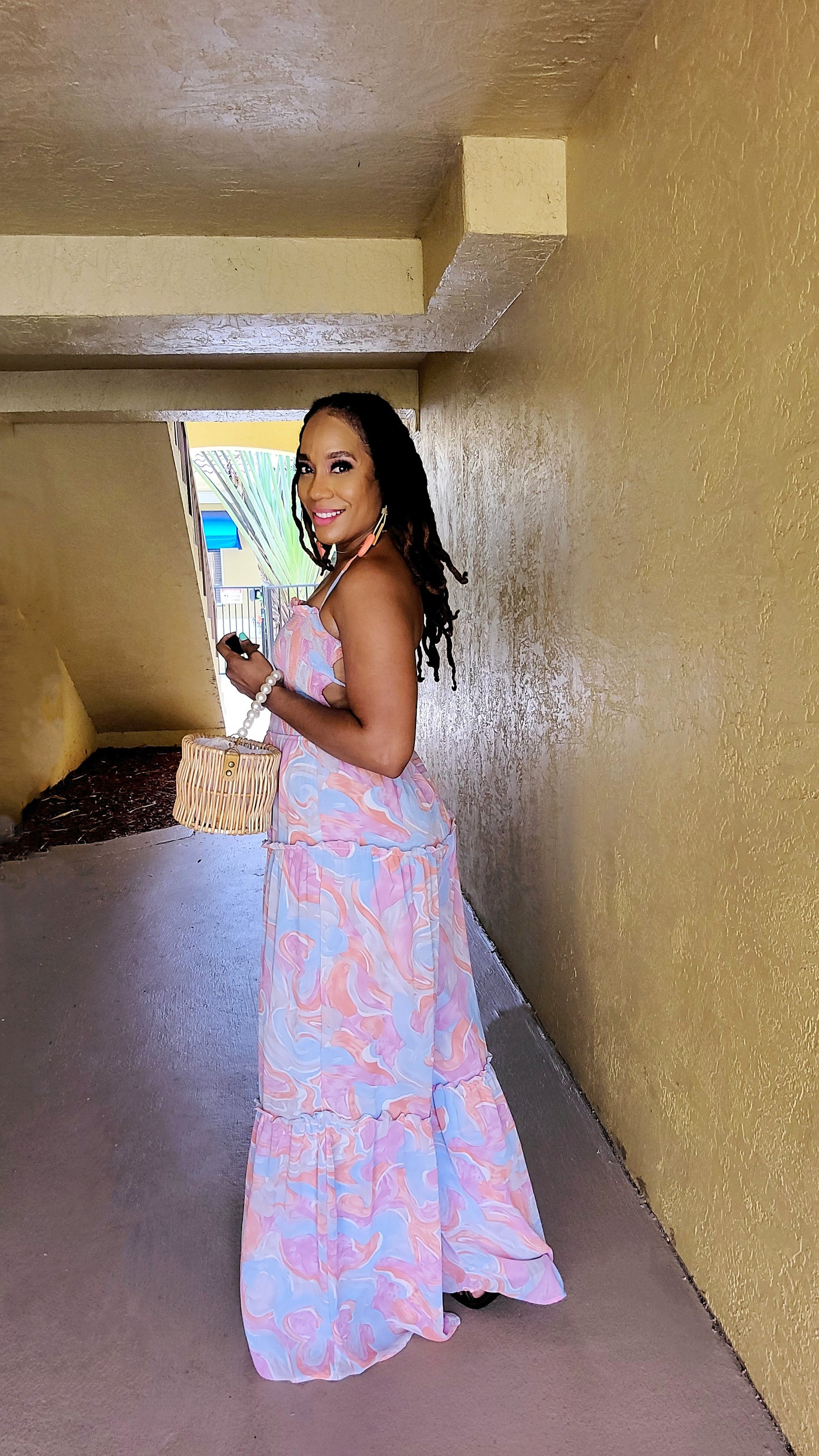 Take me Away Colorful Pastel Palazzo Jumpsuit