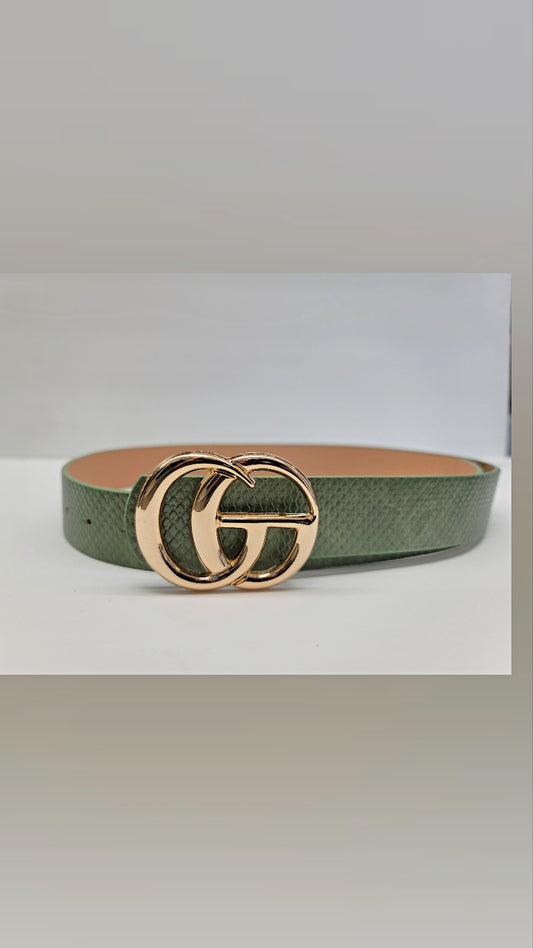 Spring Love Belt | Sage